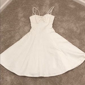 Unique Vintage White Dress